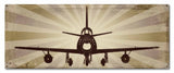Planes F86F Sabre Metal Sign