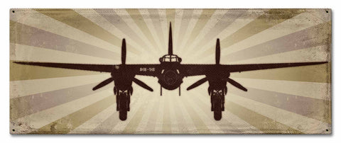 Planes Mosquito DH 98 Metal Sign