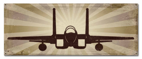 Planes F-15 Metal Sign