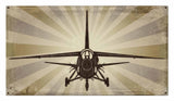 Planes F-8J Crusader Metal Sign
