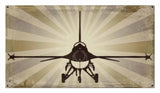 Planes F-16 Metal Sign
