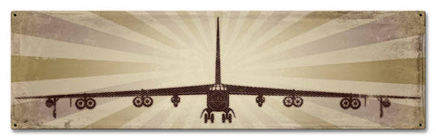 Planes B52 Stratofortress Metal Sign