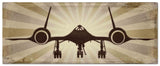 SR 71 Blackbird Metal Sign