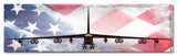 Planes B52 Stratofortress American Flag Metal Sign