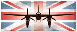Planes Mosquito DH 98 UK Flag Metal Sign