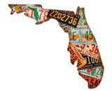 Florida License Plates Metal Sign