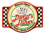Diner - Personalized Metal Sign
