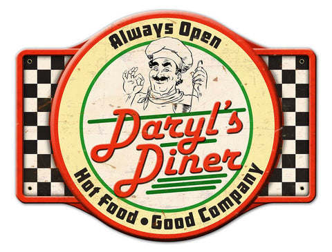 Diner   Personalized Metal Sign