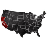 Home California 18 X 11 vintage metal sign Metal Sign