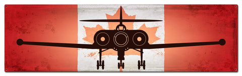 PSB399 - Avro CF-100 Canuck Metal Sign