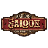 Saloon   Personalized Metal Sign
