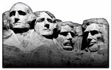 PSB413   Mount Rushmore Metal Sign