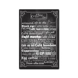 Coffee Bar Vintage Sign Metal Sign