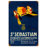 Sebastian Circut Vintage Sign Metal Sign
