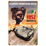 Panamericana Mexico Vintage Sign Metal Sign