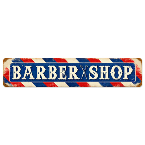 Barber Shop Vintage Sign Metal Sign