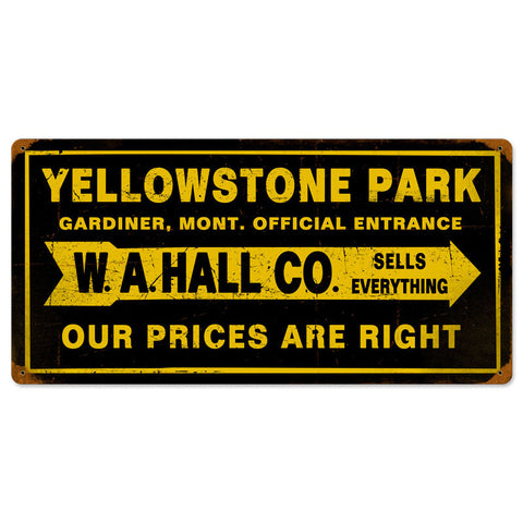 Yellowstone-Park-Vintage-Sign-Metal-Sign