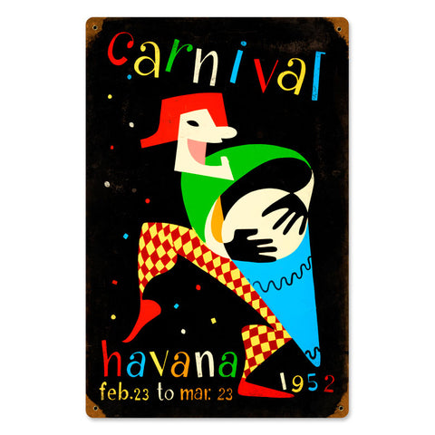 Carnival Vintage Sign Metal Sign