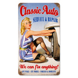Classic Auto Vintage Sign Metal Sign