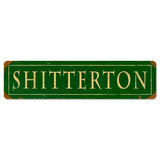 Shitteron Vintage Sign Metal Sign