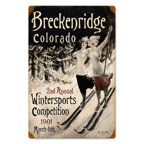 Ski-Breckenridge-Vintage-Sign-Metal-Sign