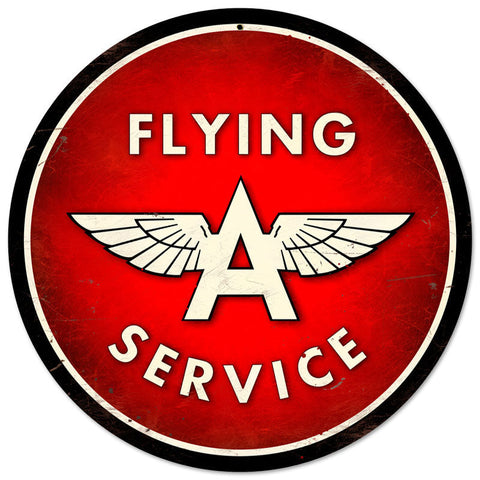 Flying-A-Service-Vintage-Sign-Metal-Sign