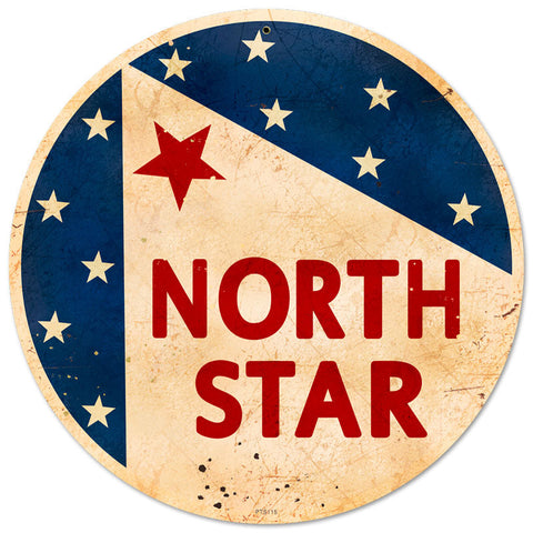 North-Star-Gasoline-Vintage-Sign-Metal-Sign