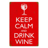 Keep Calm Vintage Sign Metal Sign