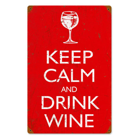 Keep Calm Vintage Sign Metal Sign