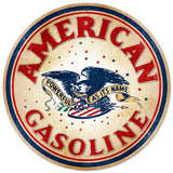 American Gasoline Vintage Sign Metal Sign