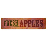 Fresh Apples Vintage Sign Metal Sign
