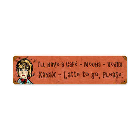 Cafe-Xanax-Vintage-Sign-Metal-Sign