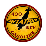 Aviation Gasoline Vintage Sign Metal Sign