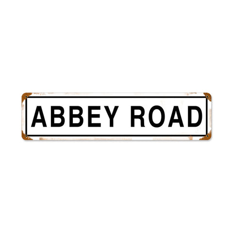 Abbey Road Vintage Sign Metal Sign
