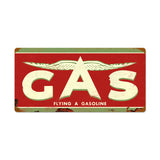 Flying A Original Vintage Sign Metal Sign