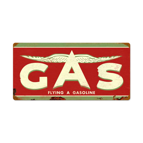 Flying A Original Vintage Sign Metal Sign