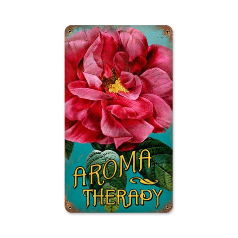 Aroma Therapy Vintage Sign Metal Sign