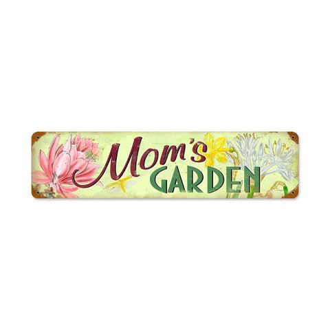 Moms Garden Vintage Sign Metal Sign