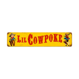 Lil Cow Poke Vintage Sign Metal Sign