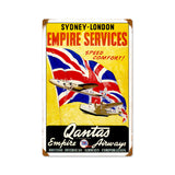 Qantas Airlines Vintage Sign Metal Sign