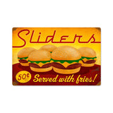Sliders Vintage Sign Metal Sign