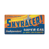 Sky Racer Vintage Sign Metal Sign