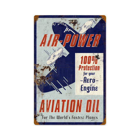 Air Power Vintage Sign Metal Sign