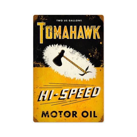 Tomahawk-Vintage-Sign-Metal-Sign
