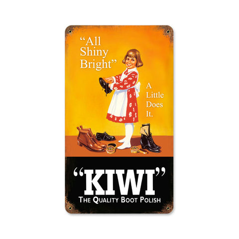 Kiwi Vintage Sign Metal Sign