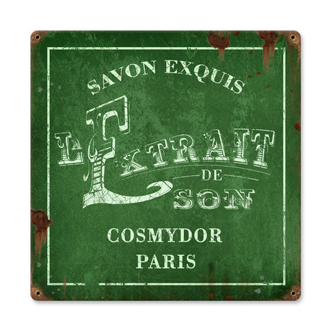 La-Extrait-Vintage-Sign-Metal-Sign