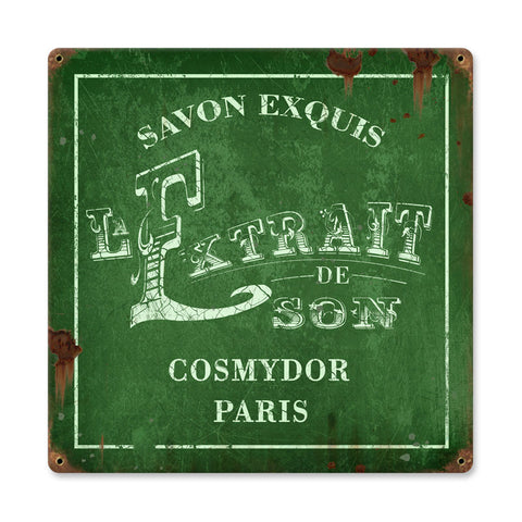 La Extrait Vintage Sign Metal Sign