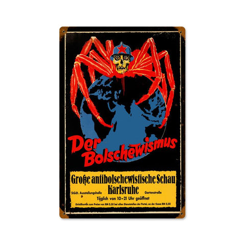 The Bolsheviks Vintage Sign Metal Sign