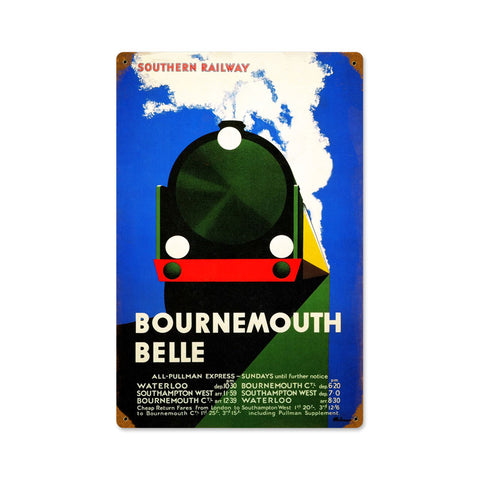 Bournemouth Vintage Sign Metal Sign