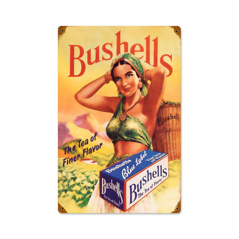 Bushells Tea Vintage Sign Metal Sign